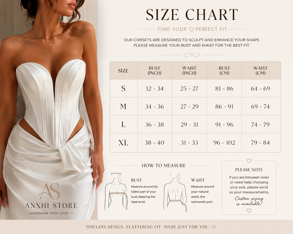 White satin corset