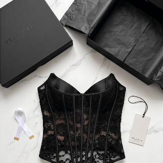 Midnight Lace Sculpting Corset Top